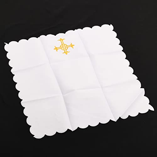 BLESSUME Church Altar Corporal Square Chalice Altar Cloth (H) - color: H