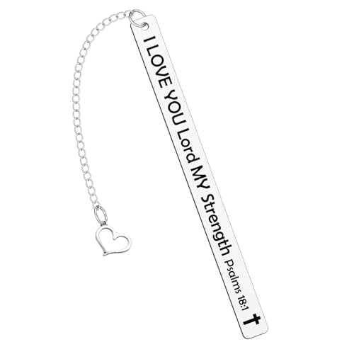 Inspirational Christian Bookmarks Gifts Metal Christian Bookmarks Gifts Bible Verse Bookmark for Reading Women Scripture Faith Book Marks Birthday Gift for Book Lovers - color: Religious Bookmark 08