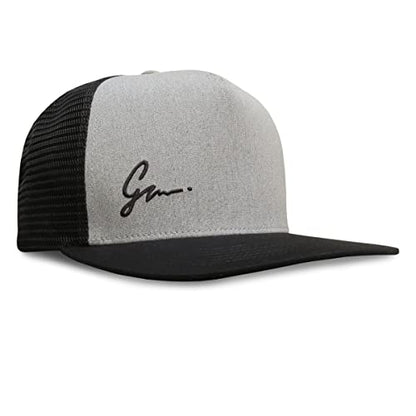Grace Folly Trucker Hat for Men & Women. Snapback Mesh Caps - color: Black & Gray