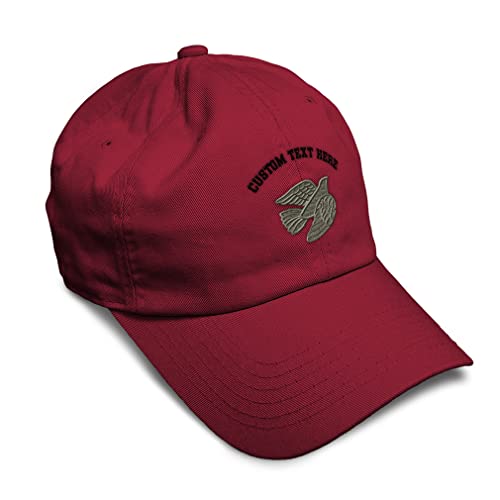 Soft Baseball Hat Embroidered Dad Hat Dove Holy Spirit Jesus Faith God Christ Men & Ladies Baseball Cap - color: Burgundy Personalized Text Here