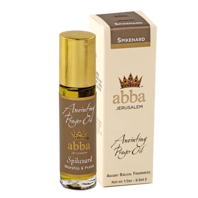 Abba Christian Products Spikenard Anointing Oil (1/3 oz Roll-on) 1 pk 1/3 Ounce