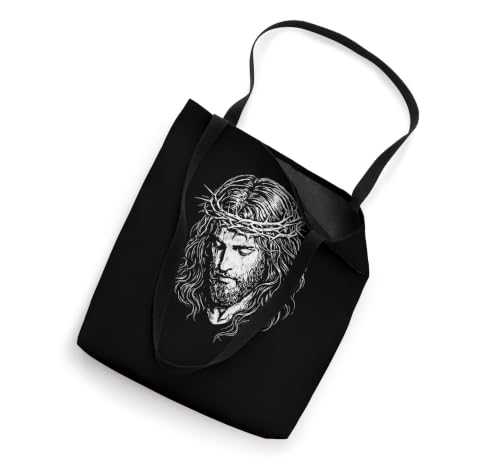 Jesus Christ Of Thorns Easter Faith Tote Bag