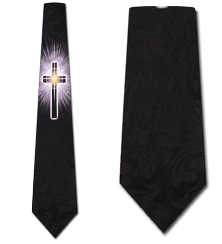 Steven Harris The Shining Cross Tie - Mens Religious Neckties