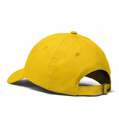 DALIX Ghost Embroidered Mens Womens Cotton Dad Hat Baseball Cap Adjustable - color: Gold
