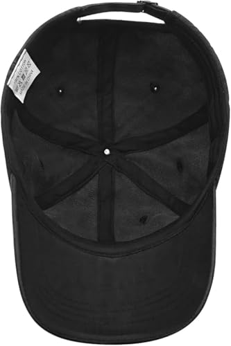Hat for Men Women, Baseball Cap Gifts for Men Women, Adjustable Cotton Leather Patch Trucker Baseball Cap - color: World's Best Bus Driver
