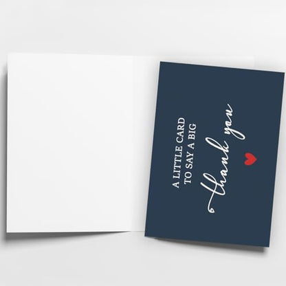 WowBefun 25 Pack 350GSM | Thank You Cards with Envelopes | Small Thank You Notes for Teacher, Graduation, Business, Holiday, and Christmas | Gifts | Teacher Appreciation Cards - color: C Style 25pc