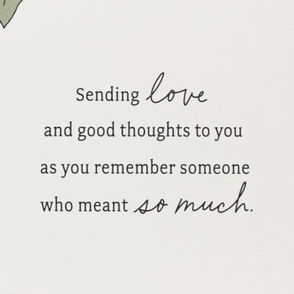 Hallmark Sympathy Card (Honor and Celebrate Them) - style: Honor and Celebrate Them