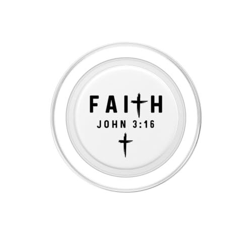 John 3:16 3 16 Faith - God Jesus Quote Christian PopSockets PopGrip for MagSafe - style: Magnetic PopGrip