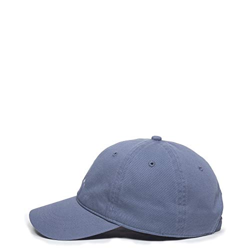Outdoor Cap Mountain Embroidered Dad Hat Adjustable Soft Cotton Polo Style Unstructured Baseball Cap for Men & Women - color: Cloudy Blue