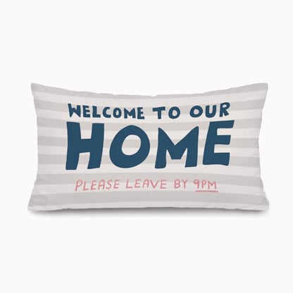 Farmhouse Throw Pillow Cover 12x20,Outdoor Porch Pillows - color: White-home