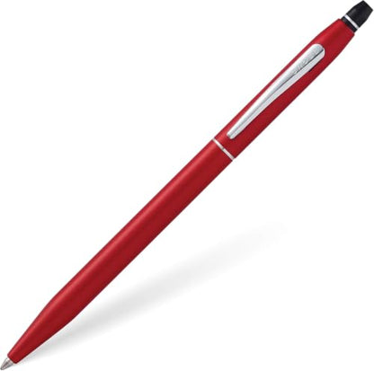 Cross Click Refillable Ballpoint Pen, Medium, Crimson Lacquer - color: Red