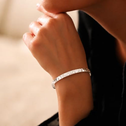 Carviell Bracelets for Women – 100+ Meaningful Engraved Messages – Solid 316L Surgical Stainless Steel Cuff Bracelet – Gift Ready - color: CONFIDENCE Gift - You are braver than you believe, stronger than you... smarter than you think.