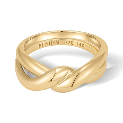 Cross Ring Women 14K Gold Plated Statement Stackable Engagement Christian - color: F-Gold