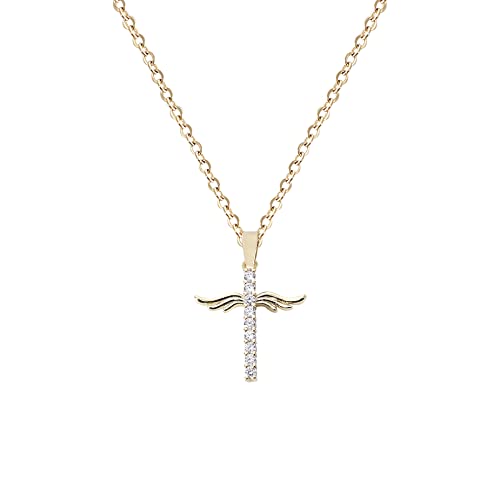 Cross Pendant Necklace for Women Jewelry Gold Cross Necklaces for Women Cross Necklace Minimalist Trendy Jewelry Valentines Day - style: CN11