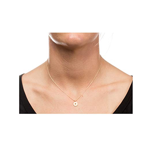 Baydurcan Silvery Necklace for Women Pendant Chain Friendship Necklace Gift - style: compass s