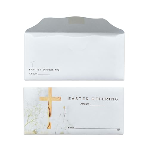 Easter Offering Envelopes for Church | 3" x 6 5/16" (100)
