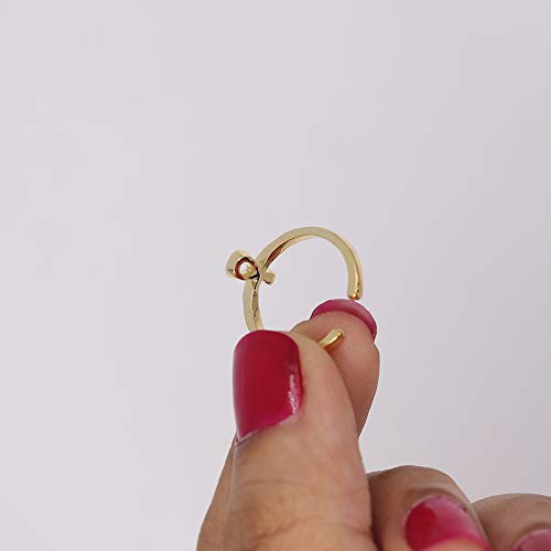 Beautiful 14K Yellow Gold Over .925 Sterling Silver Midi Ring Adjustable Egyptian Ankh Cross Toe Ring