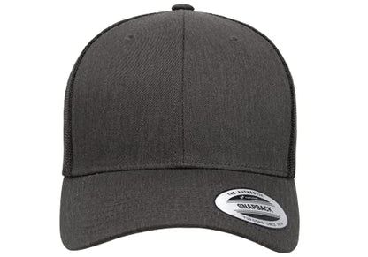 Yupoong Yp Classics Retro Trucker Cap - color: Dark Heather, size: One Size, style: Single