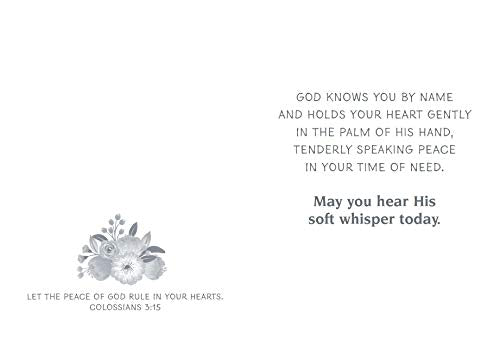 Words of Hope - Encouragement Greeting Cards - KJV Scripture - (Box of 12)