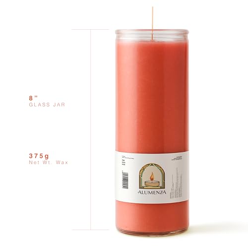 3pk Pink Rosa 90hr | 7-Day Prayer Candles - Glass Jar Veladoras, Unscented Paraffin Wax | Friendship, Romance & Affection Novena - Catholic Hispanic Church Altar, Memorial Vigil, Harmony Gift - color: Pink