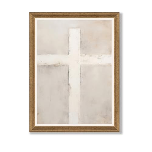 Fantasy Artists Christian Cross Wall Art – Reverent Symbol of Faith and Redemption, Sacred Religious Artwork for Church, Prayer Room & Faith-Centered Home,12W X 16H - color: Cross, size: 16"L x 12"W