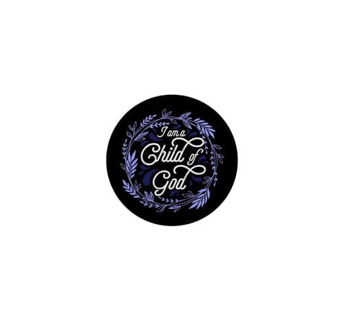 Christian Inspirational Art Pop Socket - I Am A Child Of God PopSockets Adhesive PopGrip - style: Adhesive PopGrip