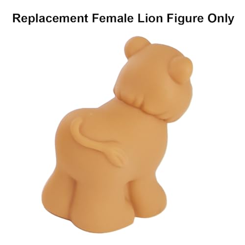 Replacement Part for Fisher-Price Little-People Noah's Ark Playset BMM06 - DKV14 - Replacement Female Lion Figure - Works with Other Sets Too - Children's Bible Story, Zoo and Wildlife