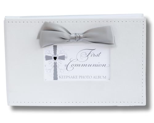 The Grandparent Gift Co. Growing in Faith Keepsake Photo Album, First Holy Communion - color: First Holy Communion