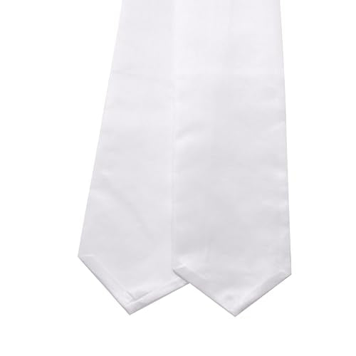 Newrara Graduation Stole - color: White