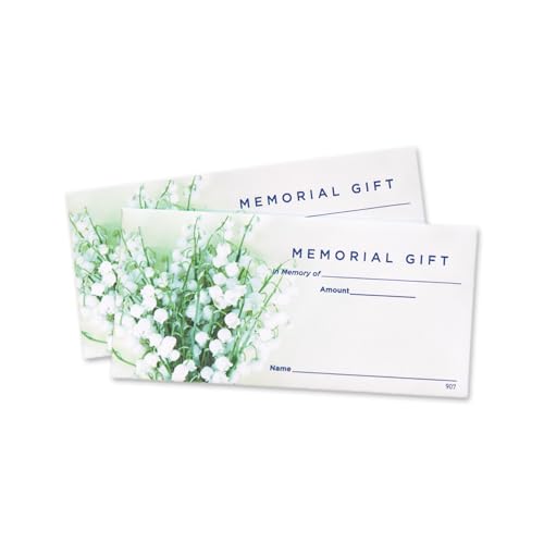 Memorial Gift Offering Envelope for Church | 3" x 6 5/16" | "In Memory Of" Lines