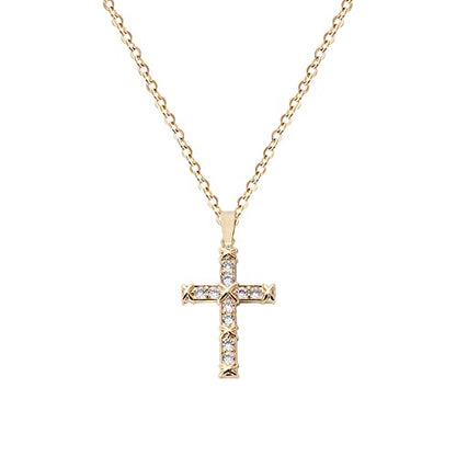 Cross Pendant Necklace for Women Jewelry Gold Cross Necklaces for Women Cross Necklace Minimalist Trendy Jewelry Valentines Day - style: CN7