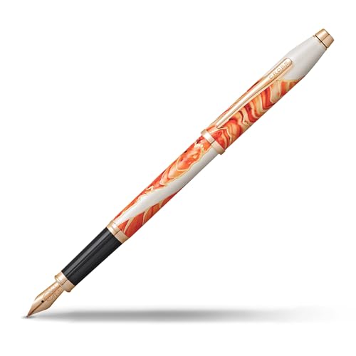 Cross Wanderlust Antelope Canyon Fountain Pen, Medium Nib, Black Ink - color: Antelope Canyon