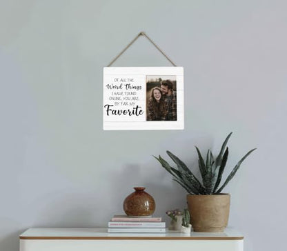 Long Distance Relationship Picture Frame for Couple - color: couple