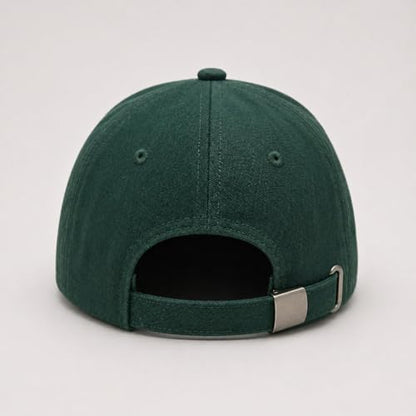 Christian Faith Cross Hats, Embroidered Baseball Caps for Men & Women - color: Green