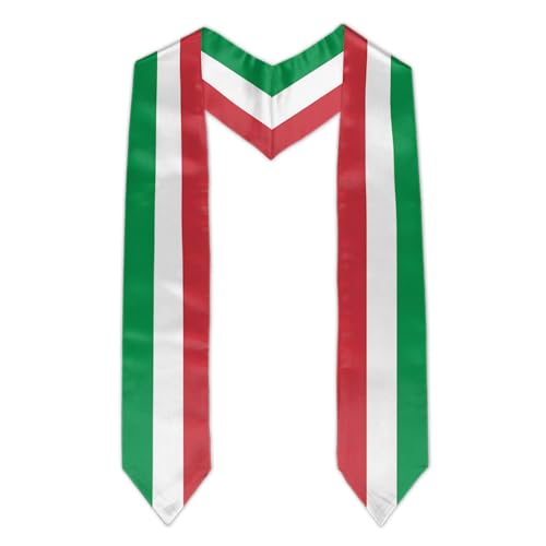 Graduation Flag Stole Sash Scarf Day Gifts - color: Italy Flag