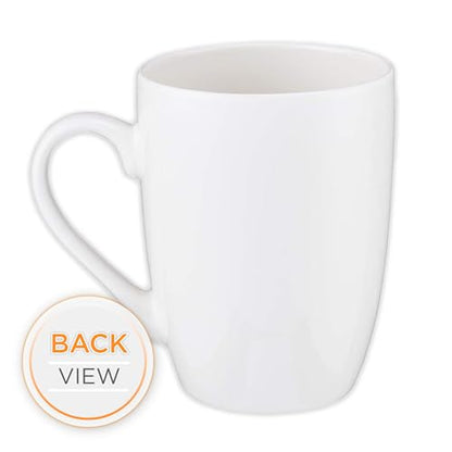 Christian Art Gifts Coffee Mug for Women and Men "Faith Hope Love" - 1 Corinthians 13:13 Lead-free and Non-Toxic White Ceramic Mug with Pastel Floral Inspirational Coffee Cup, 12oz