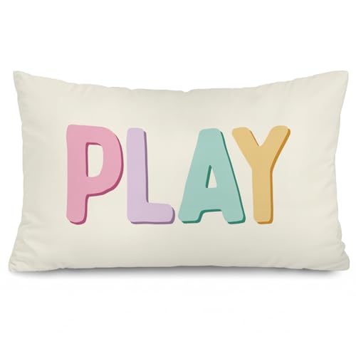 Coastal Beach 12x20 Pillow Cover, Beach House Decor - color: 01-play(white01)