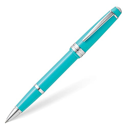 Cross Bailey Light Rollerball Pen, Polished Teal, Medium Point, Black Ink - color: Polished Teal