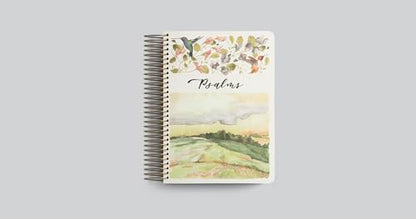 ESV Scripture Journal, Spiral-Bound Edition: Psalms (Artwork by Ruth Chou Simons) (Paperback)