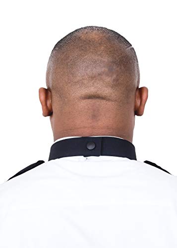 Clergy BIB Front - Collar Included (Black) (15, Black)