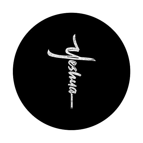 Yeshua Cross Hebrew Name of Jesus Christian Worship PopSockets Swappable PopGrip
