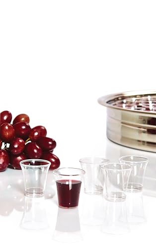 Broadman Plastic, Disposable, Recyclable Communion Cups, 2000 Count
