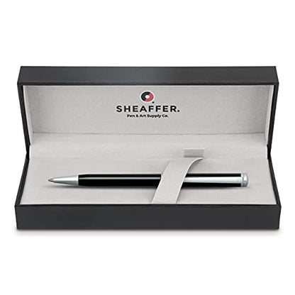 Sheaffer Intensity Onyx Ballpoint Pen with Chrome-Plated Trim - color: Onyx, style: Ballpoint Pen