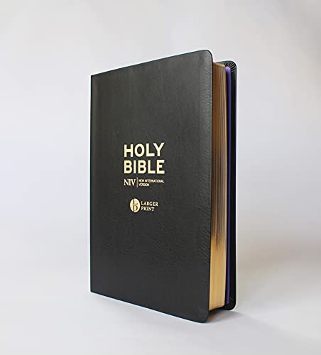 NIV Larger Print Leather Bible