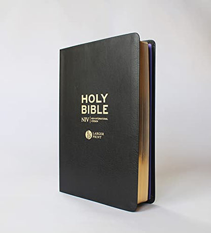 NIV Larger Print Leather Bible