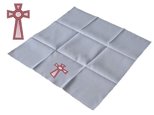 BLESSUME Church Altar Corporal Square Chalice Altar Cloth (F) - color: F