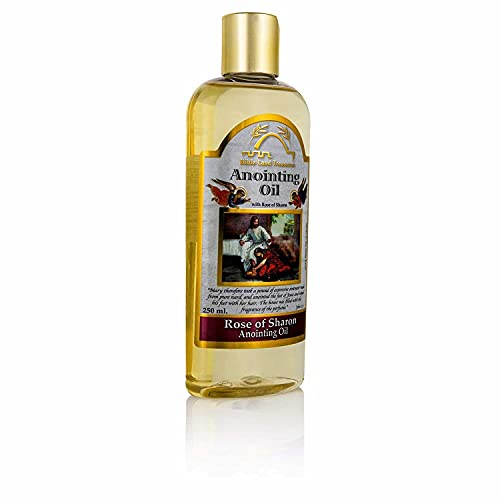 Rose of Sharon Bible Land Treasures Anointing Oil, Biblical Oils from The Holy Land. 8.45 fl.oz | 250 ml - color: Rose of Sharon
