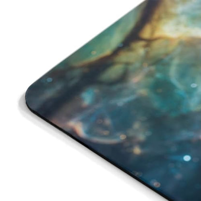 Mousepad Funny Cat Taco Space Galaxy Humor Cute Cat Floating with Taco Cosmic Desk Accessory Colorful Office Computer Mouse pad Son Gift Mexican Food Taco Lover Presents - color: Cat Taco