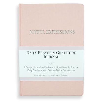 Prayer & Gratitude Journal for Women | 90-Day Christian Devotional with Bible Verses, Guided Prompts, Daily Reflections, Affirmations & Prayer Tracker | Faith-Based Journal for Spiritual Growth - color: Pink