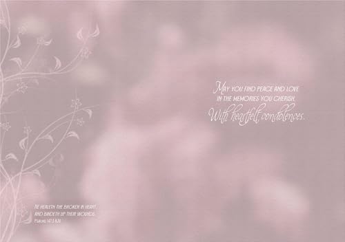 Never Forgotten Always Remembered KJV Card, 1 Count - color: Never Forgotten, Always Remembered